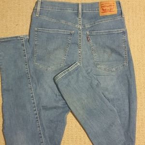 Levi Mile High Super Skinny Jeans In 